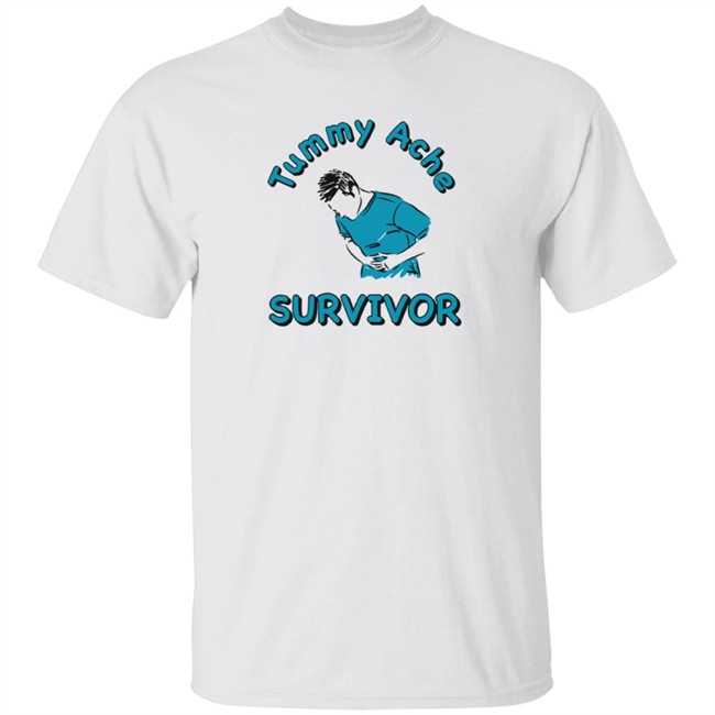 Shithead Steve Merch Tummy Ache Survivor Tee Shirt