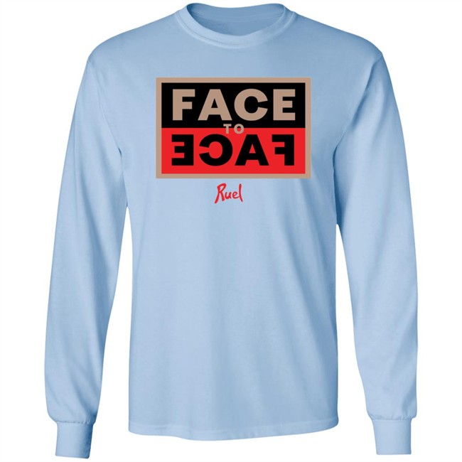 Ruel Merch On Repeat Store Blue Face To Face Hoodie Ruel Merch On Repeat Store Blue Face To Face Hoodie