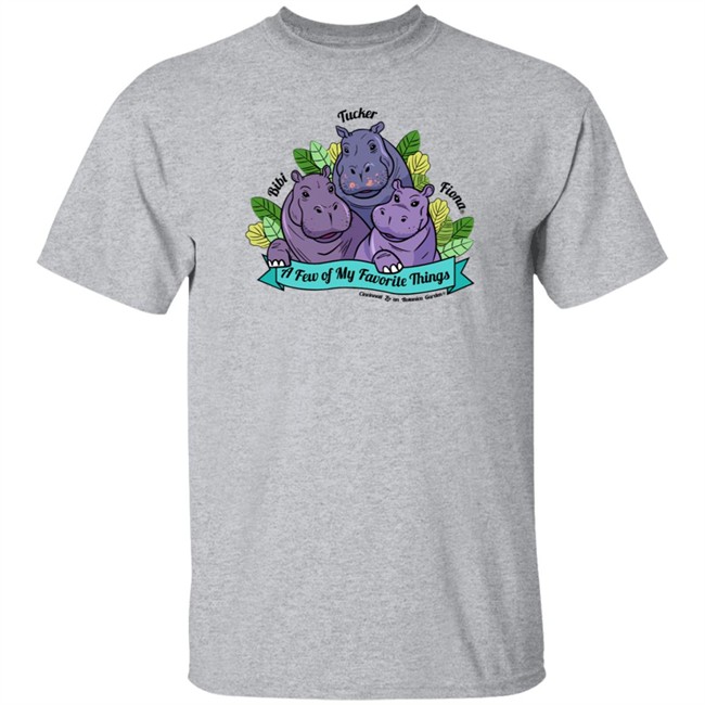 Cincinnati Zoo Shop Favorite Hippo Trio Shirt