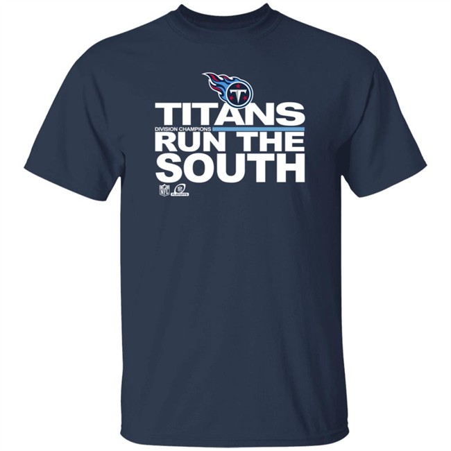 Titans Division Champions Run The South Shirt Tennessee Titans AFC South Division Champions Trophy Collection T Shirt