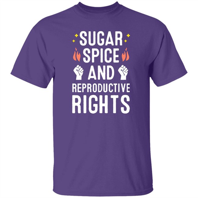 SirKatelyn Sugar Spice And Reproductive Rights Shirt