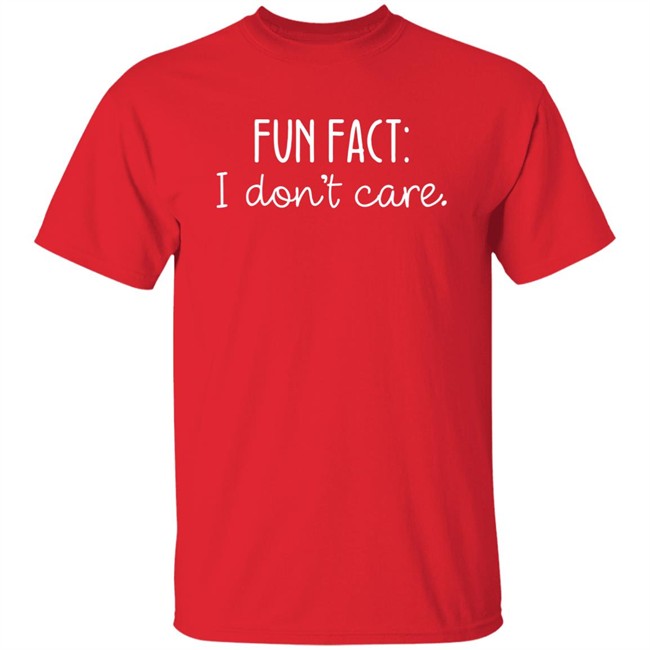 Fun Fact I Don't Care Shirt Rebecca Chase Head Over Feels Out Now