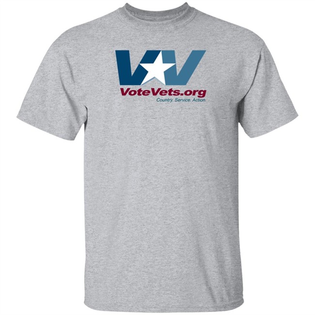 Vote Vets Logo Org Country Service Action Shirt Bruno Amato