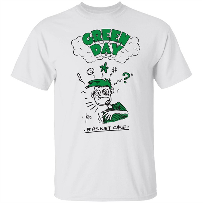 WDJam Green Day Dookie Basket Case Doodle Shirt