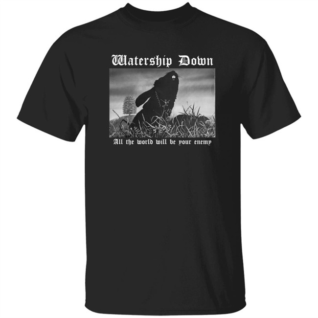 Trevor Henderson Slimy Swamp Ghost Watership Down All The World Will Be Your Enemy Shirt