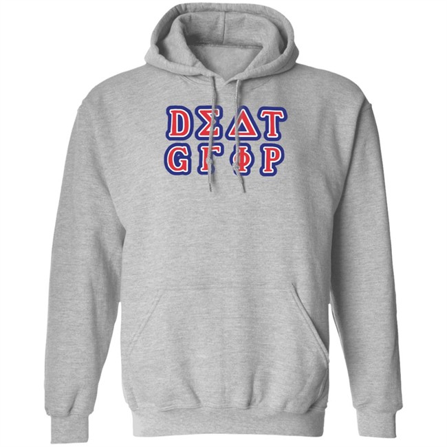 Death Grips Merch College Heather Grey Pullover Hoodie Sweatshirt