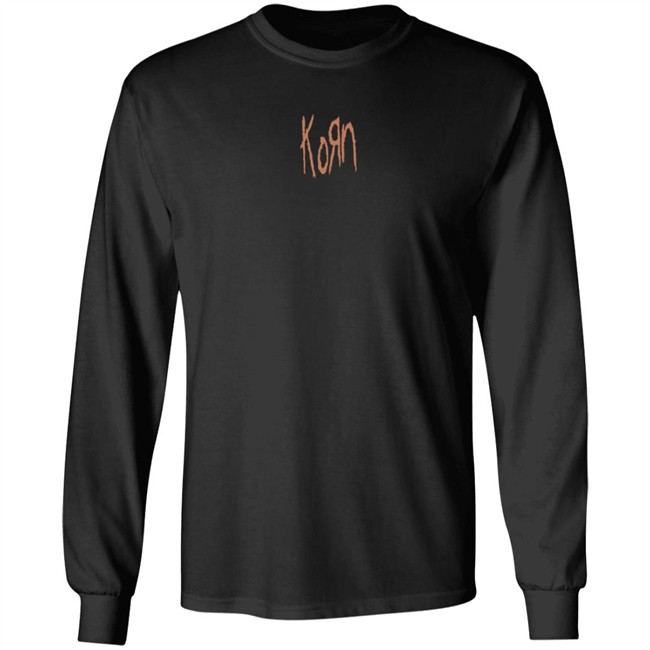 Korn Merch Korn Orange Logo Long Sleeve
