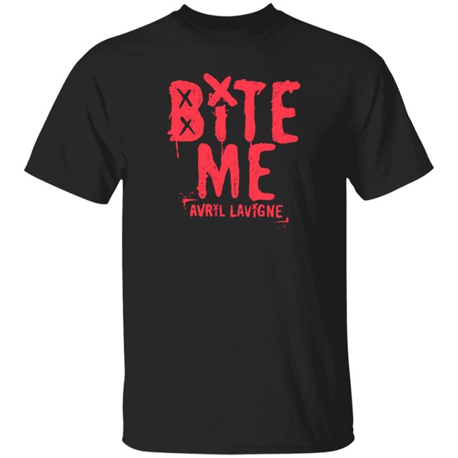Avril Lavigne Merch Bite Me Shirt