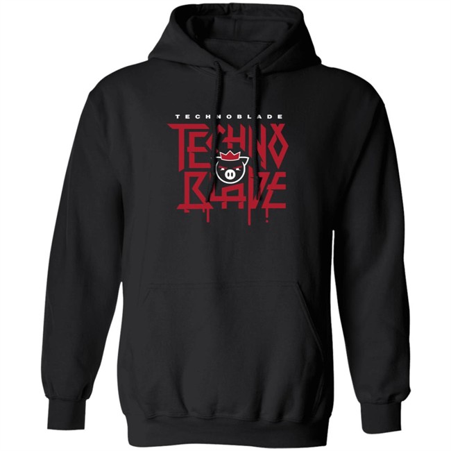 Techno Merch Notbene123 Techno Blade Agro Hoodie
