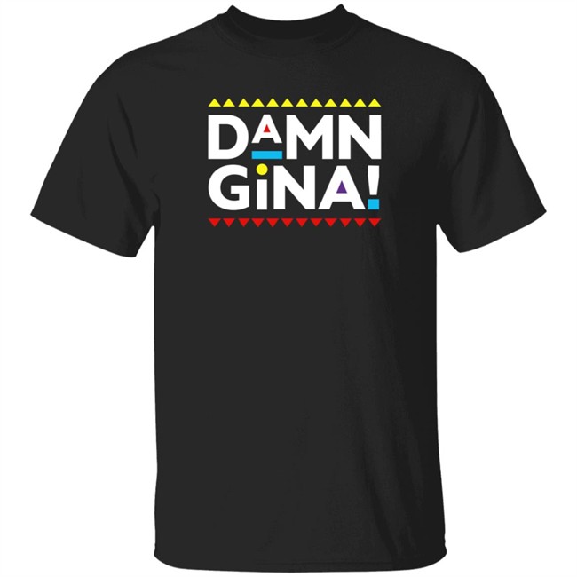 Damn Gina Shirt Powerhouse Hobbs Tanea Brooks Pro Wrestling Tees