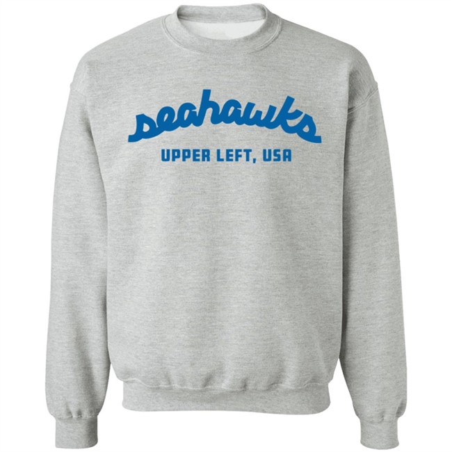 Seahawks Merch Seahawks Pacific Pullover Sweatshirt Upper Left Usa
