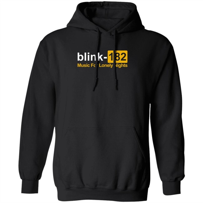Blink 182 Merch Music For Lonely Nights Hoodie
