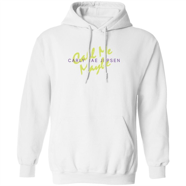 Carly Rae Jepsen Merch Cmm White Hoodie
