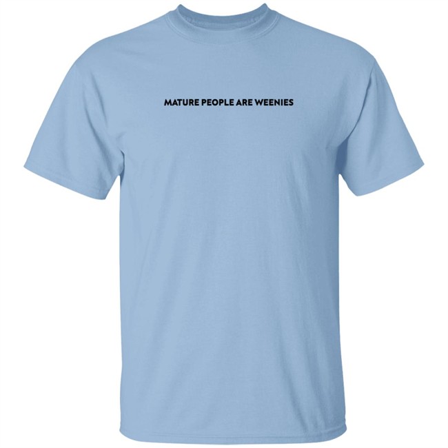 Baylen Levine Merch Mature People Are Weenies Tee