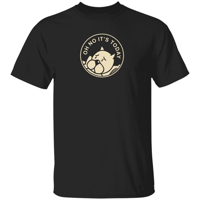 Chris Onstad Official Achewood Art Shop Oh No It's Today T Shirt