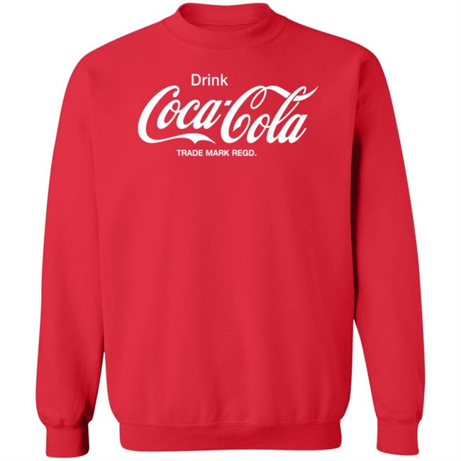 Drink Coca Cola Trade Mark Regd Sweatshirt Mogalo
