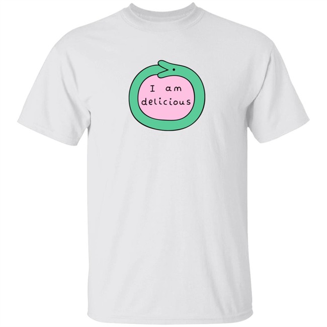 Alex Norris The Oh No Merch Shop Self-Love Snake I Am Delicious Shirt