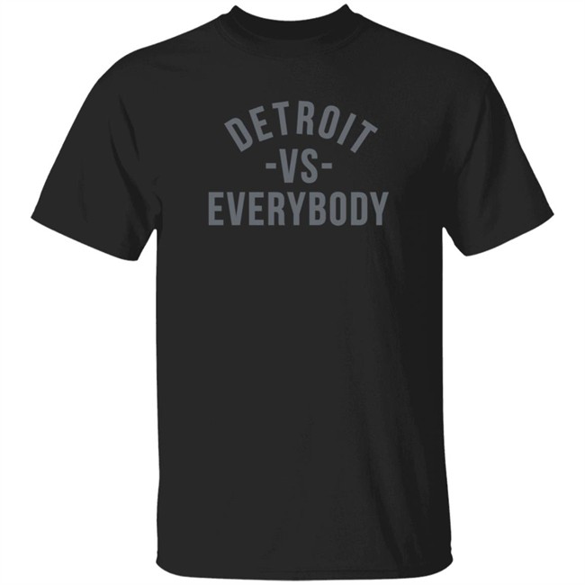Chris Fetter Detroit Vs Everybody Shirt