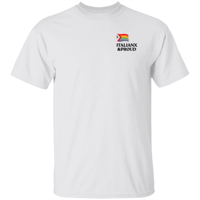 Salvucciodamico Italianx And Proud Shirt