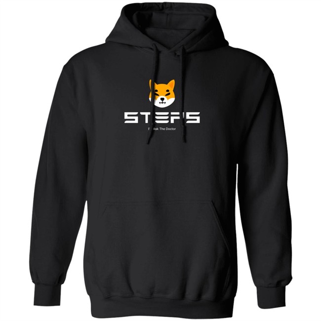 Ask The Doctor Store Merch Shiba Inu Step By Ask The Doctor Unisex Hoodie