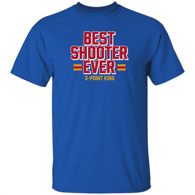 Steph Curry BreakingT Store Best Shooter Ever 3 Point King Shirt