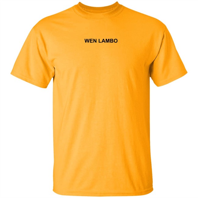 Wen Lambo T Shirt More Than Gamers