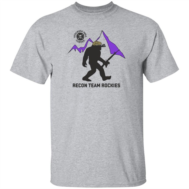 Stocking Mill Coffee Shop Recon Team Rockies Shirt