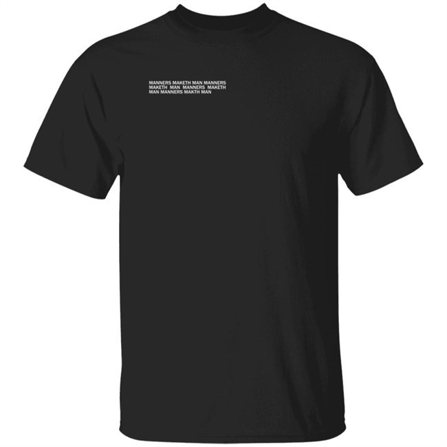 Xiumin Merch The Manners Maketh Man T Shirt