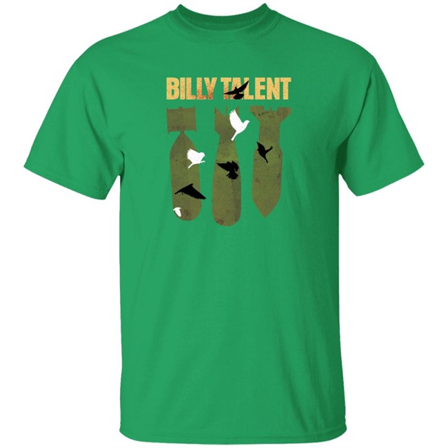 Billy Talent Bomb T Shirt Billy Talent Bomb T Shirt