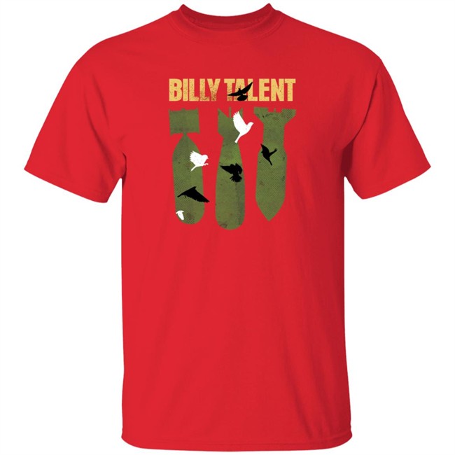 Billy Talent Bomb T Shirt Billy Talent Bomb T Shirt