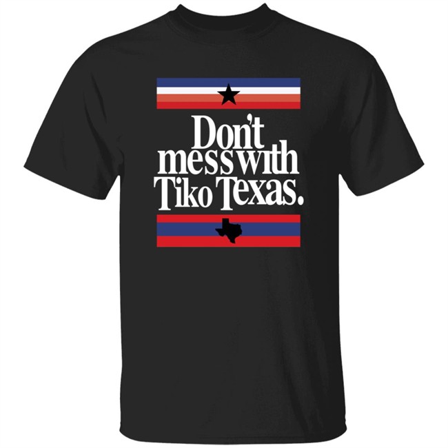 Barstool Sports Store Don't Mess With Tiko Texas Tee Shirt Dave Portnoy