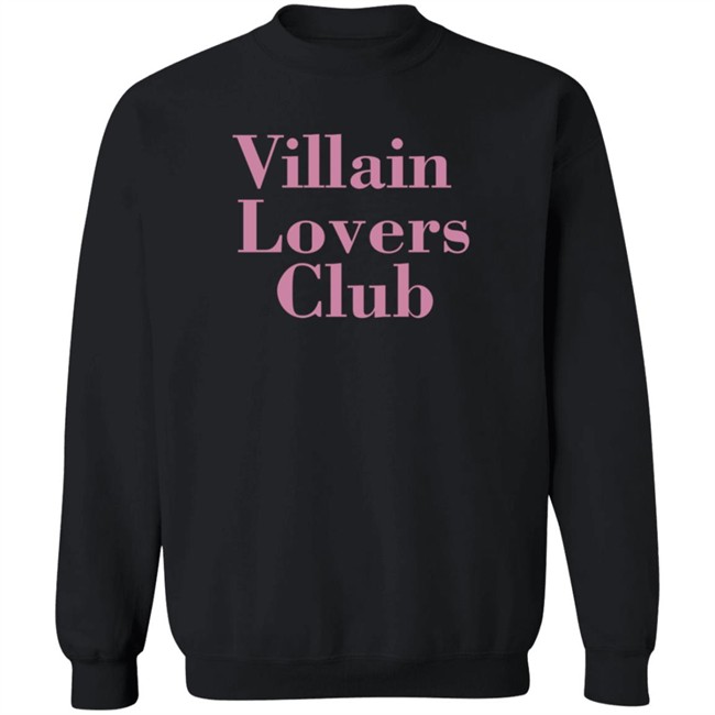 Brie Larson Villain Lovers Club Sweatshirt Marvel Fans
