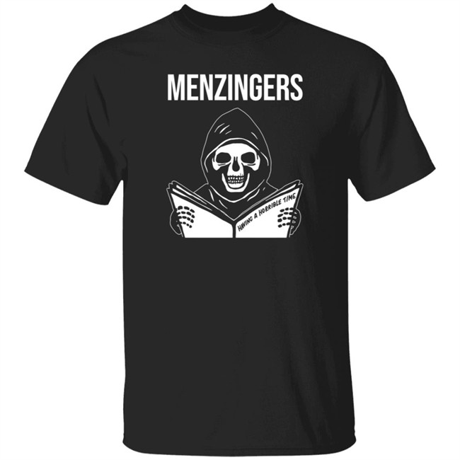 The Menzingers Merch Good Things Reaper Having A Horrible Time Shirt