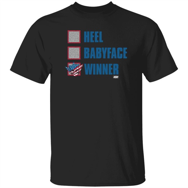 Shop AEW Cody Rhodes Hell Babyface Winner 2177 Shirt