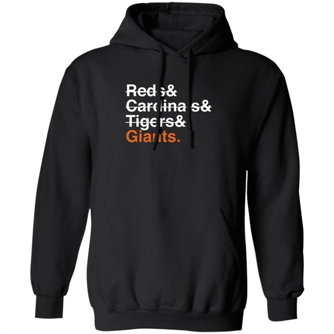 Therese Vinal Reds Cardinals Tigers Giants Hoodie