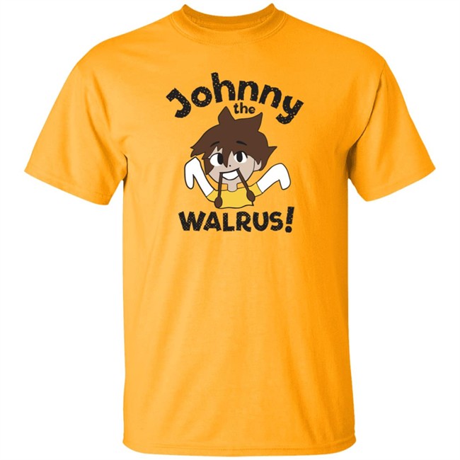 Daily Wire Merch Johnny The Walrus T Shirt Yellow